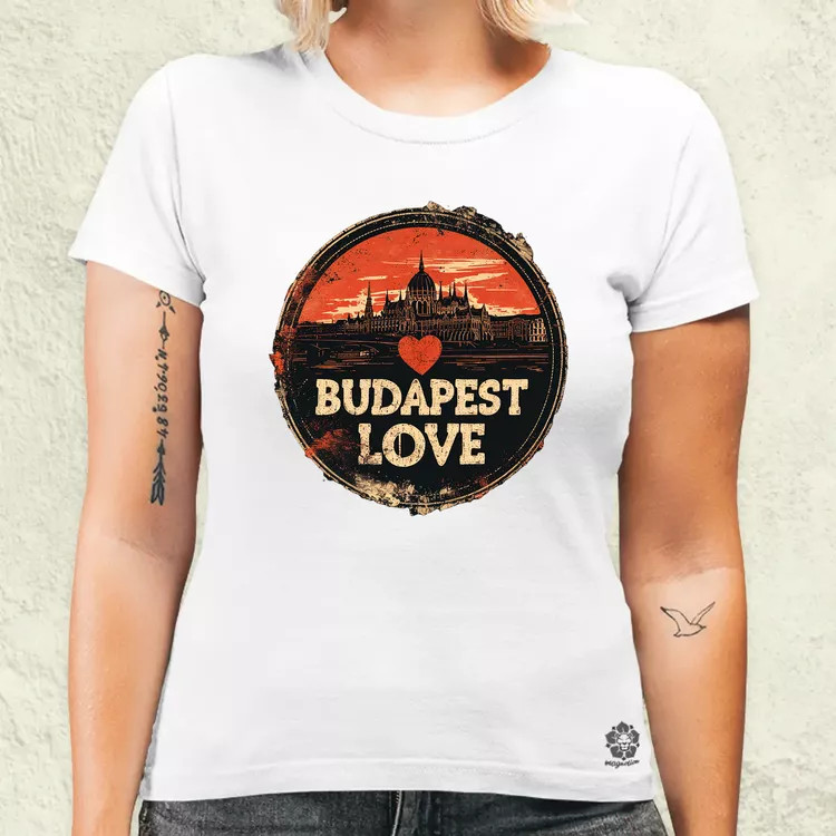 Budapest LOVE v1 női póló