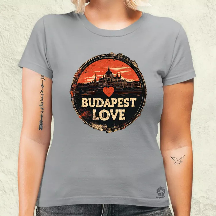 Budapest LOVE v1 női póló