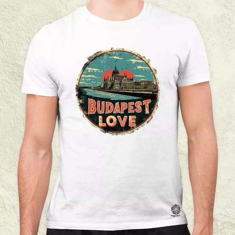 Budapest LOVE v2 férfi póló