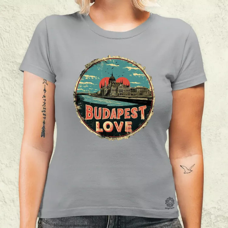 Budapest LOVE v2 női póló