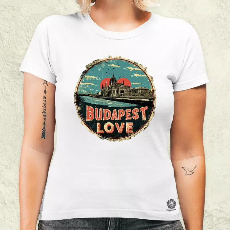 Budapest LOVE v2 női póló