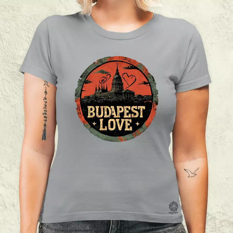 Budapest LOVE v3 női póló