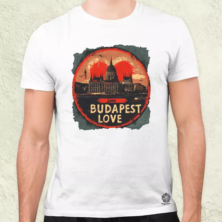 Budapest LOVE v5 férfi póló