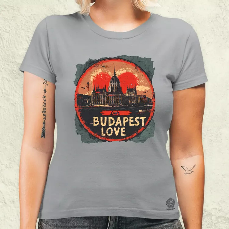 Budapest LOVE v5 női póló