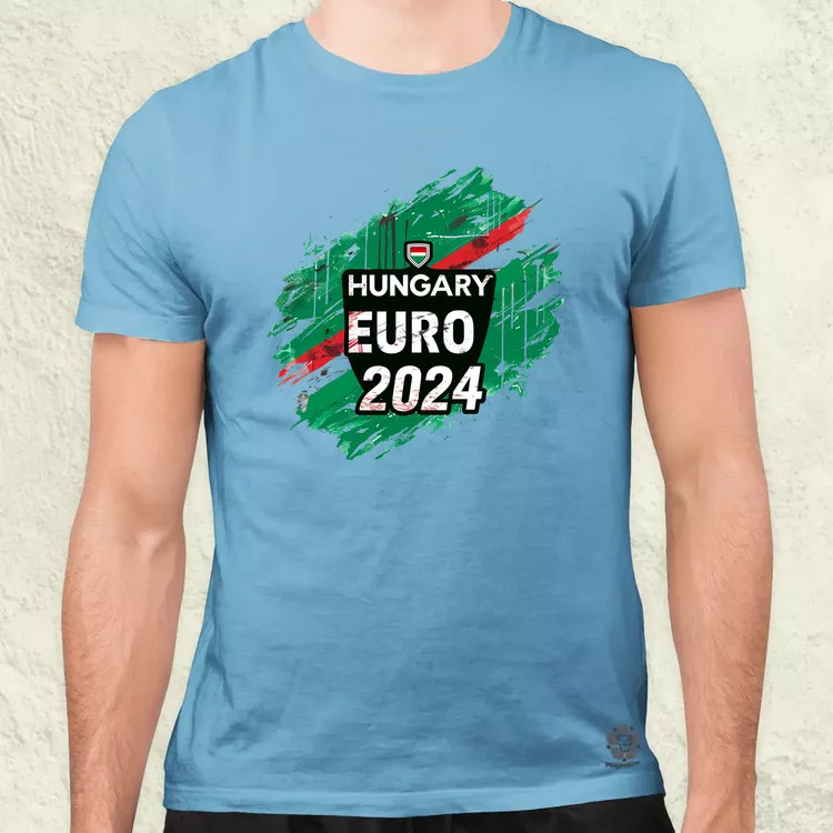 Hungary Euro 2024 v2 férfi póló