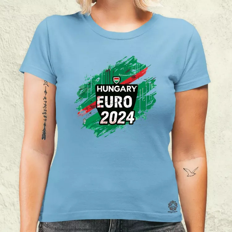 Hungary Euro 2024 v2 női póló