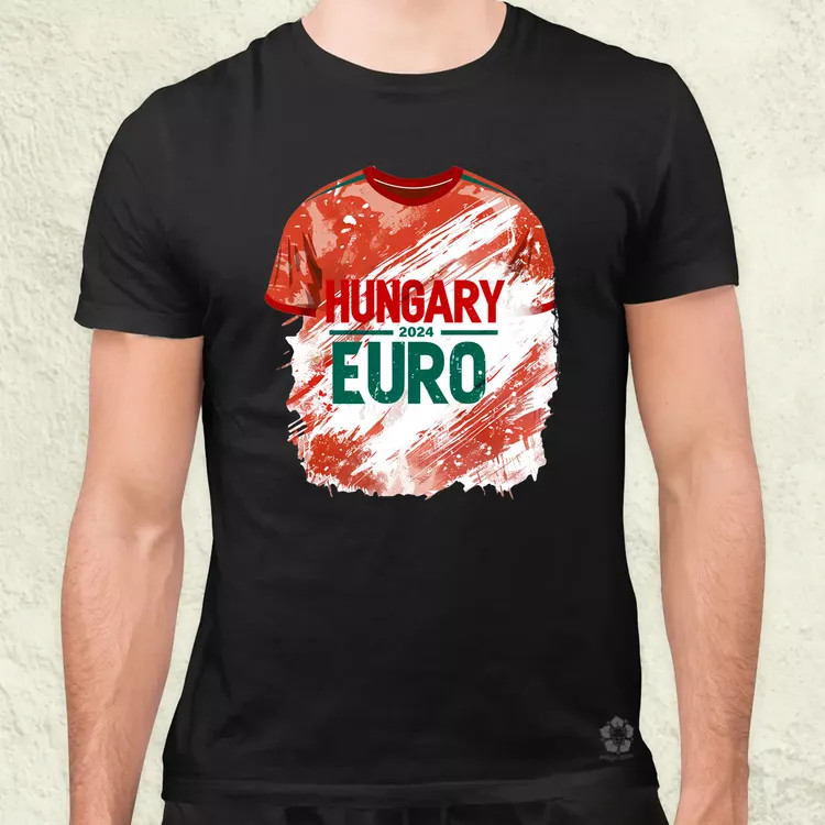 Hungary Euro 2024 v3 férfi póló