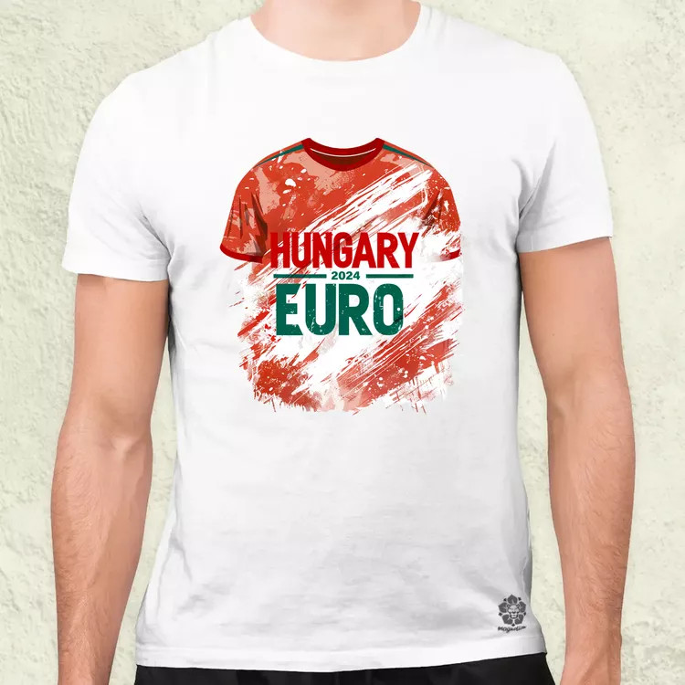 Hungary Euro 2024 v3 férfi póló