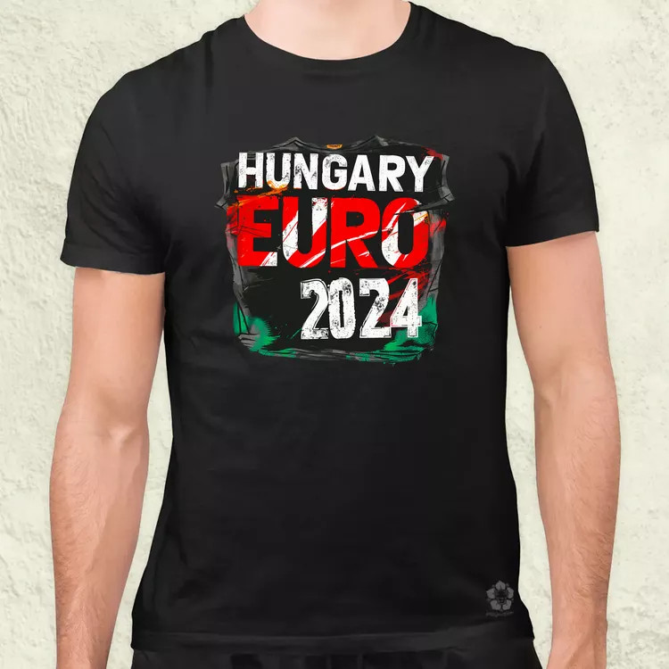 Hungary Euro 2024 v4 férfi póló