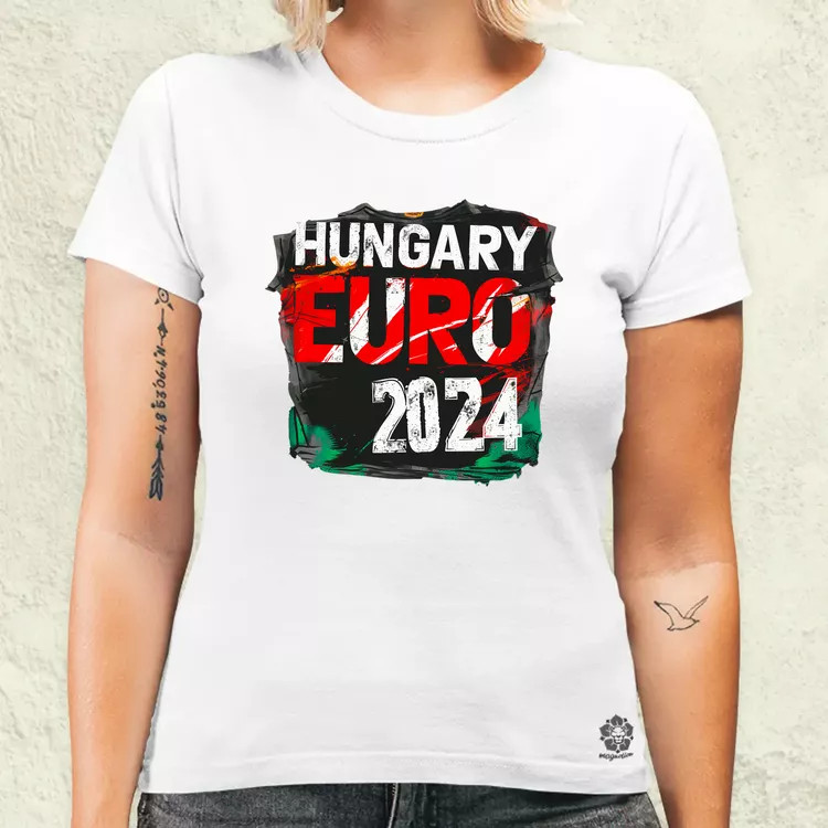 Hungary Euro 2024 v4 női póló