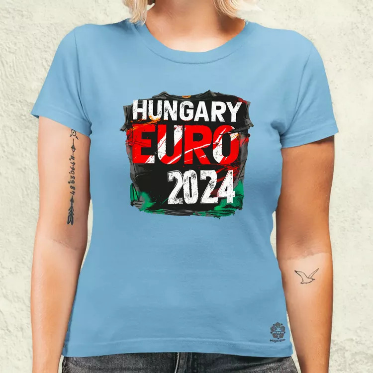Hungary Euro 2024 v4 női póló