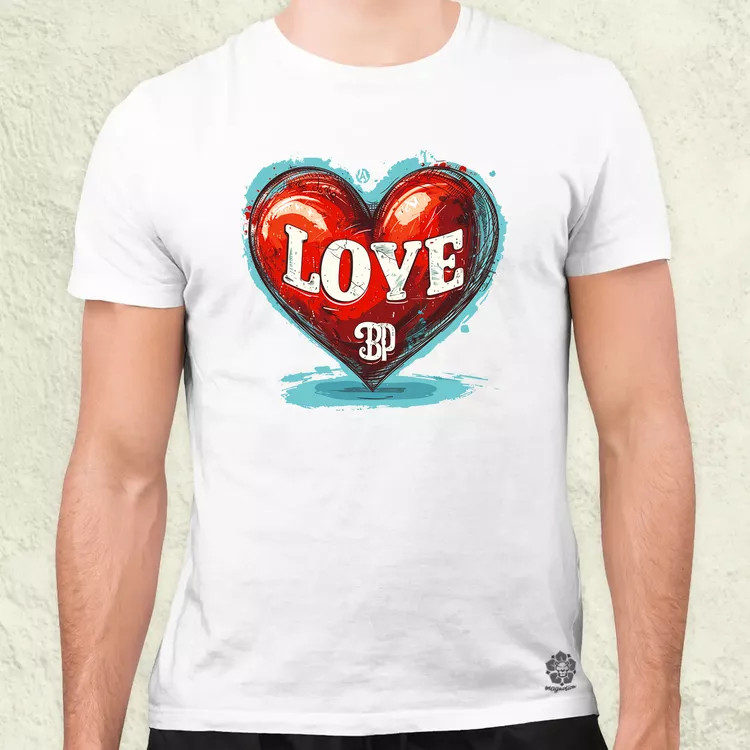 Love BP v8 férfi póló