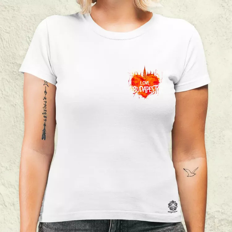 Love BP zseb v2 női póló