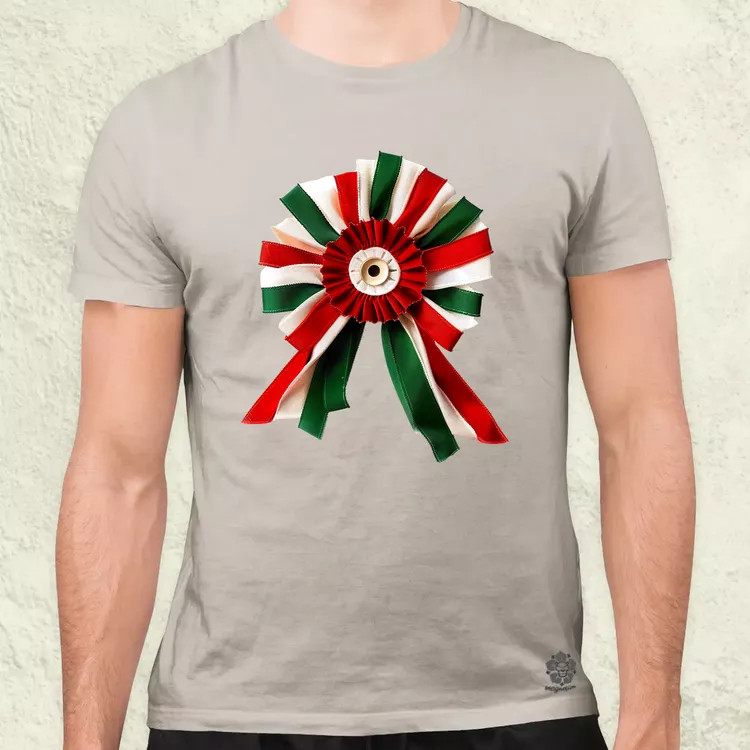 Magyar kokárda fantázia v11 zseb férfi póló