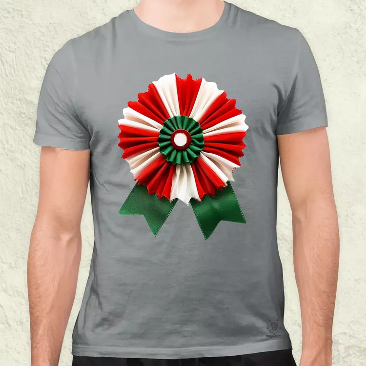 Magyar kokárda fantázia v13 zseb férfi póló