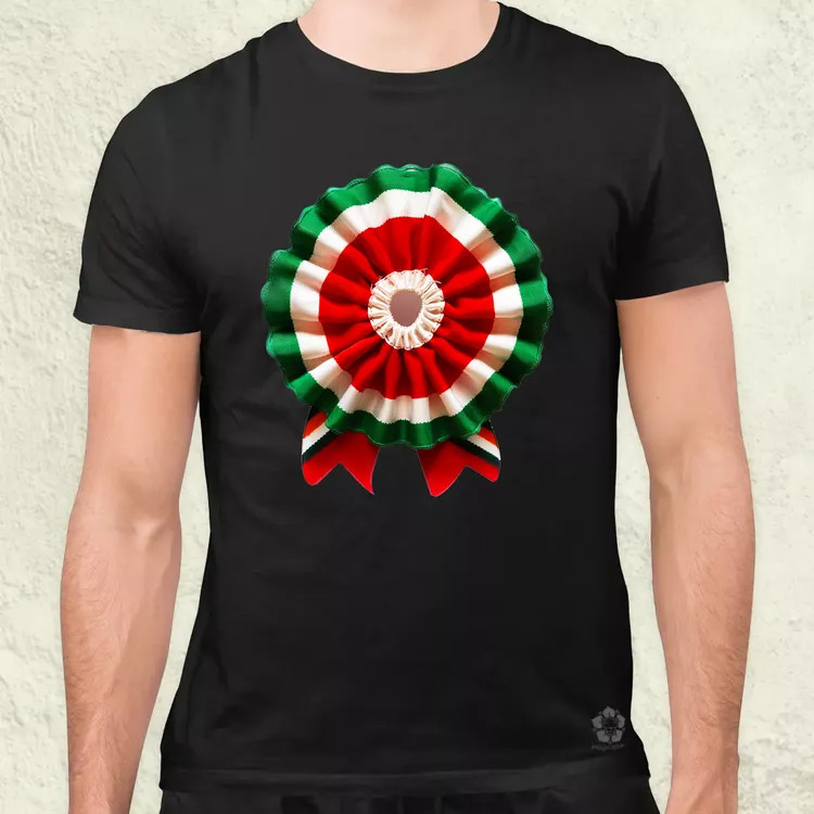 Magyar kokárda fantázia v14 zseb férfi póló