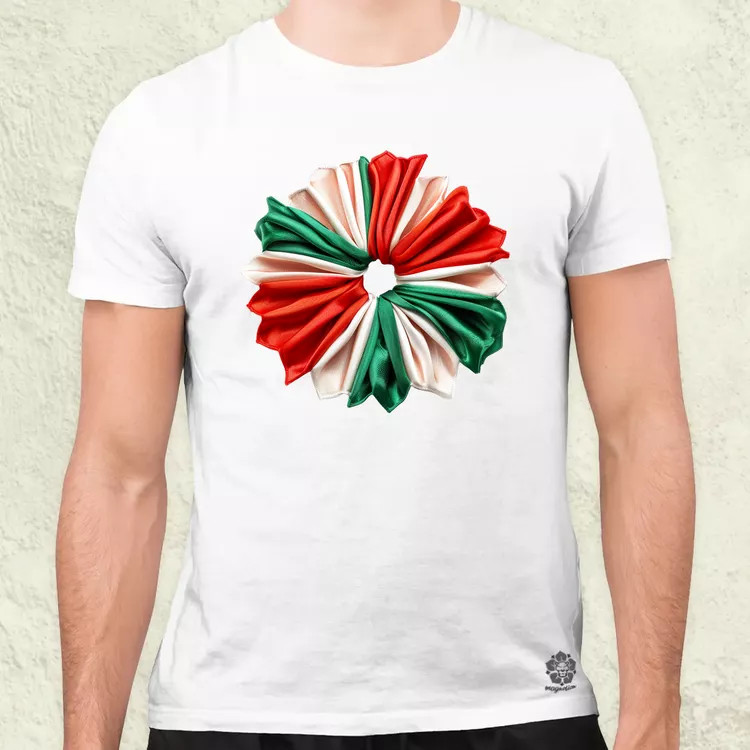 Magyar kokárda fantázia v19 zseb férfi póló