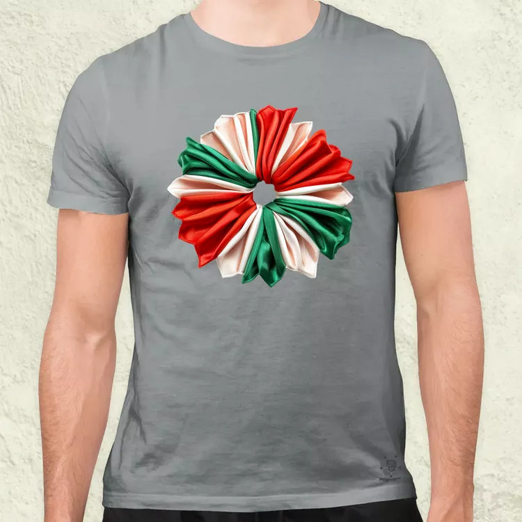 Magyar kokárda fantázia v19 zseb férfi póló