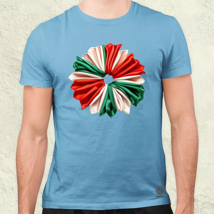 Magyar kokárda fantázia v19 zseb férfi póló