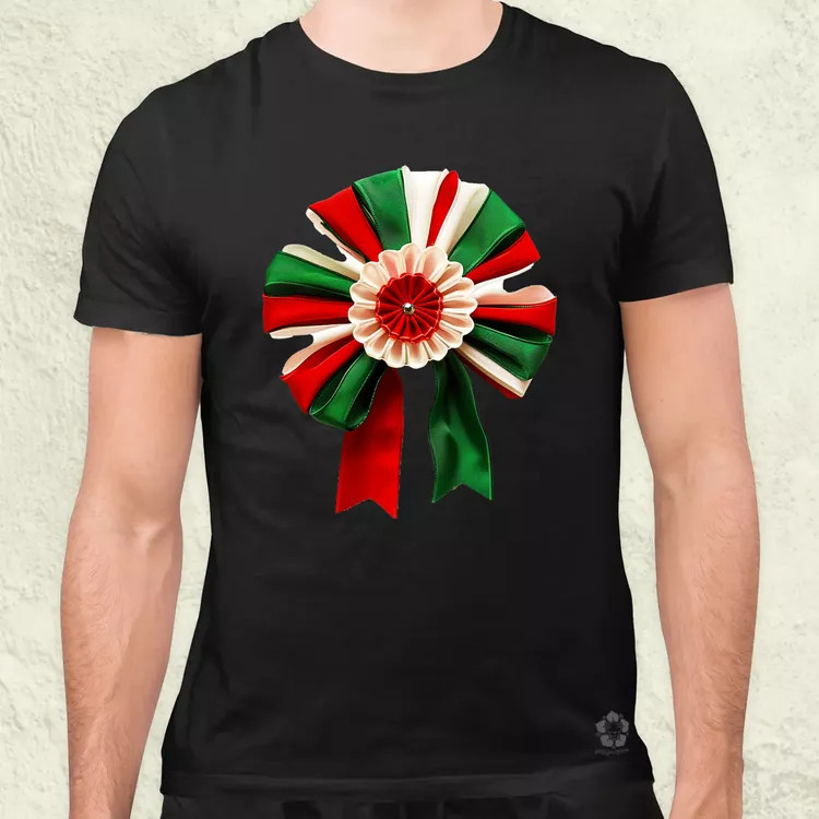 Magyar kokárda fantázia v20 zseb férfi póló