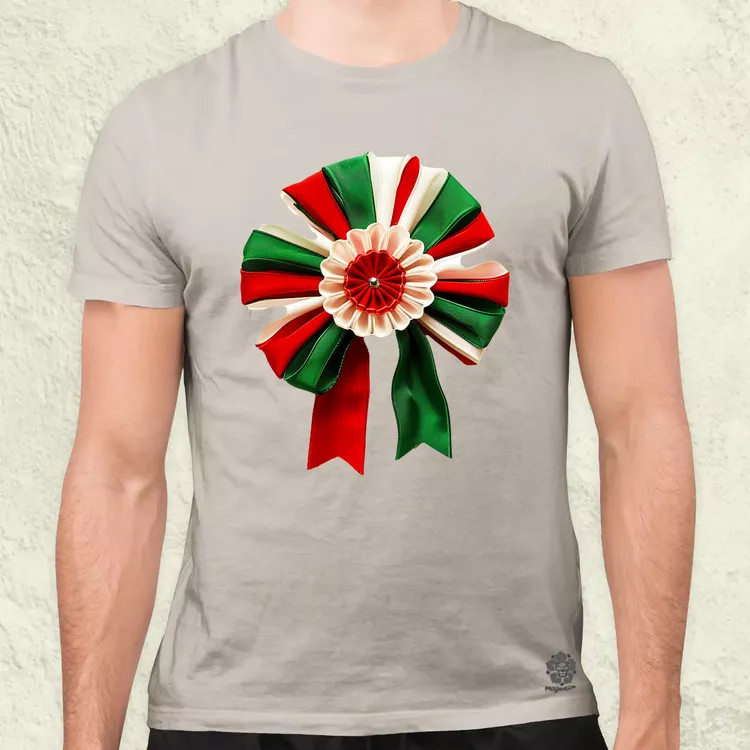 Magyar kokárda fantázia v20 zseb férfi póló