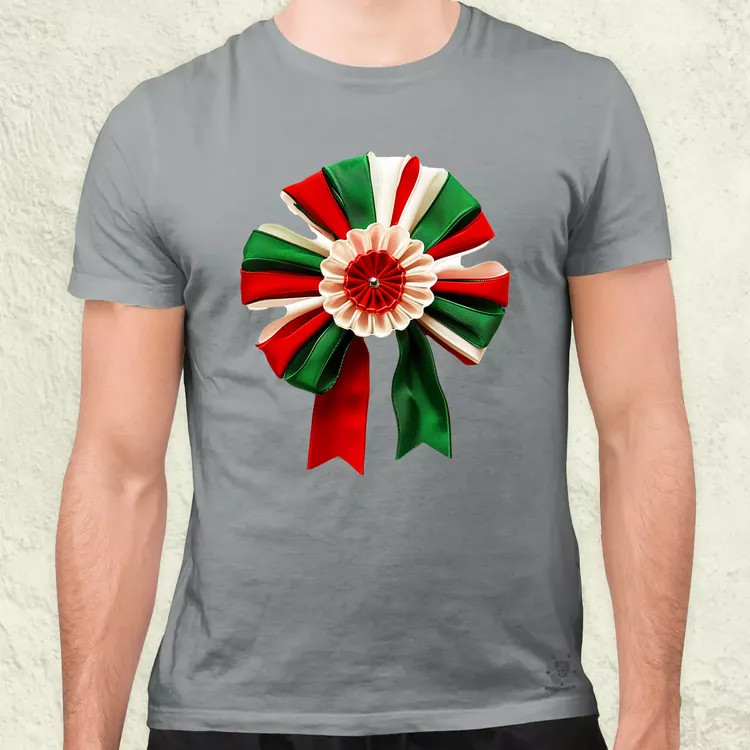 Magyar kokárda fantázia v20 zseb férfi póló