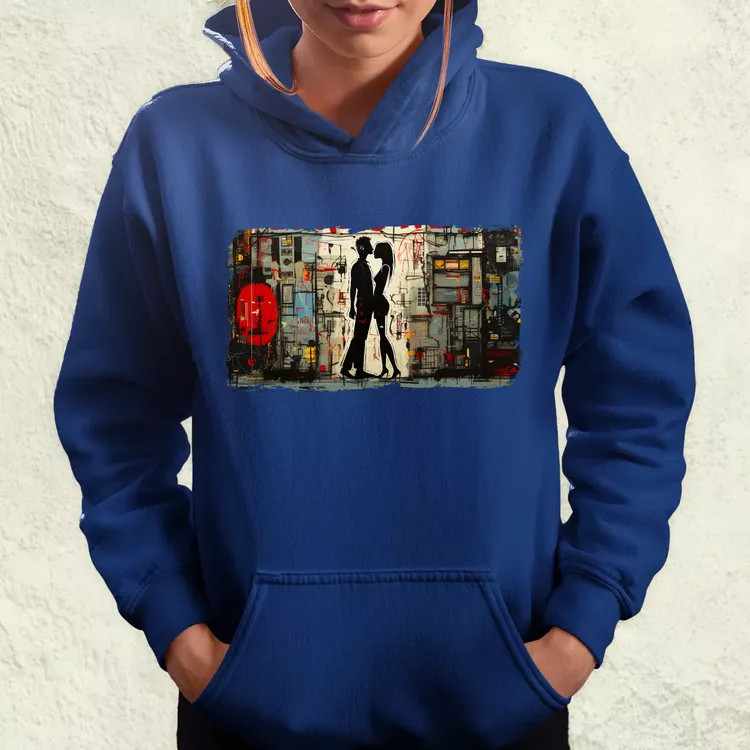 Basquiat Párban v3 női pulóver