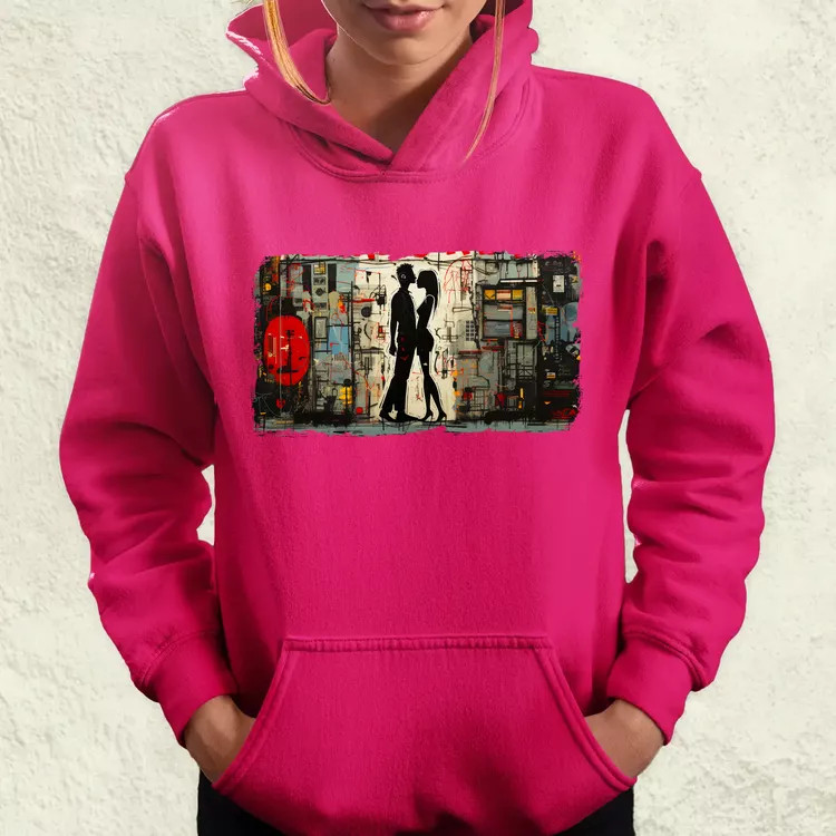 Basquiat Párban v3 női pulóver