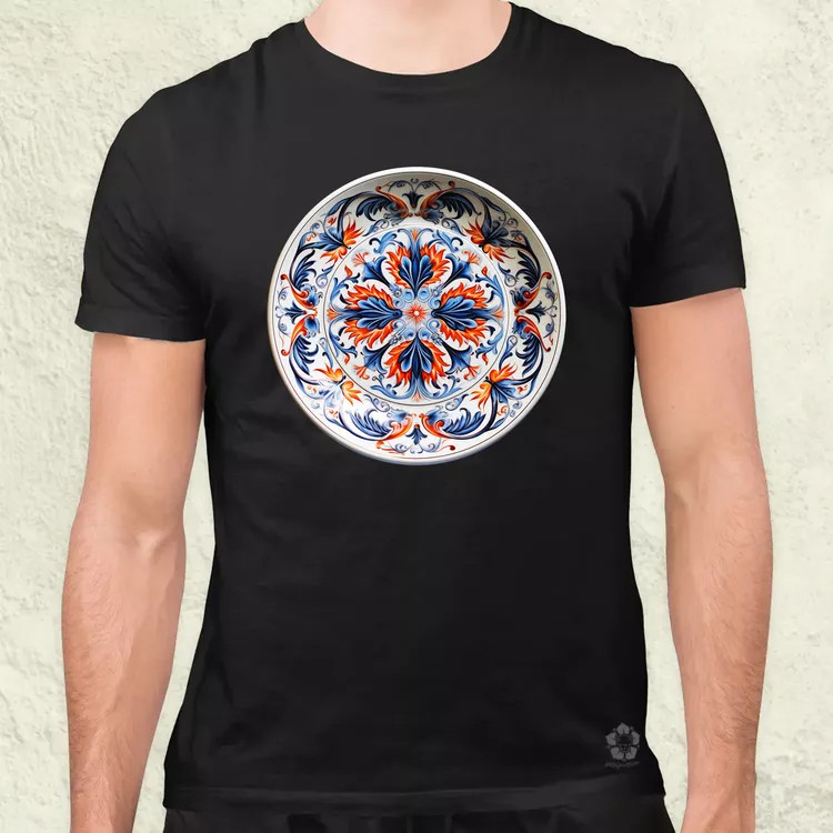 Magyar népi porcelán v1 férfi póló