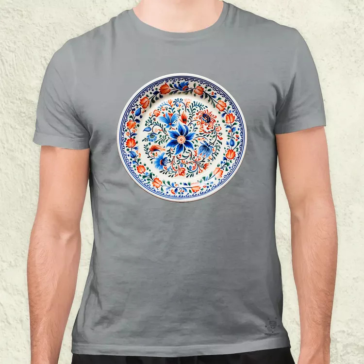 Magyar népi porcelán v9 férfi póló