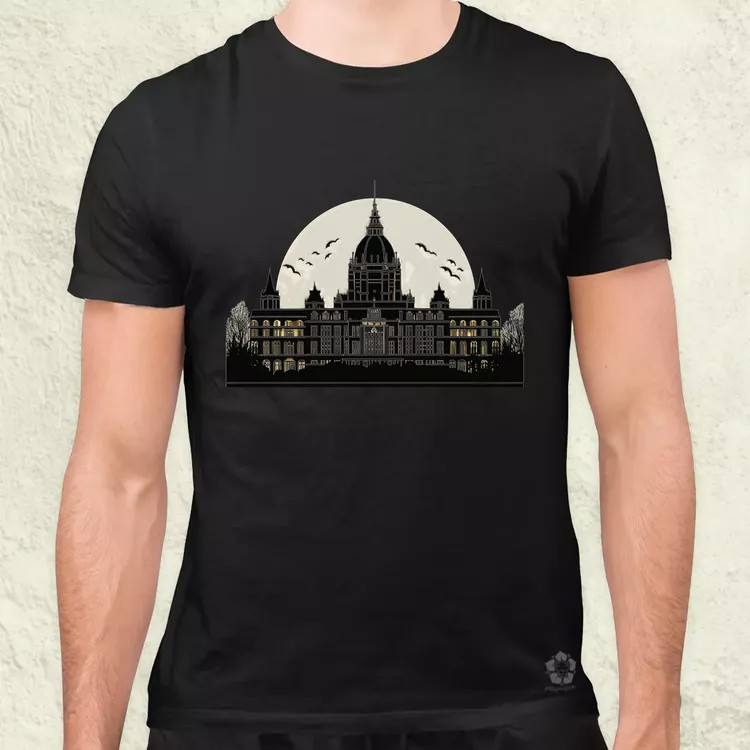 Minimál Budapest Parlament v1 férfi póló