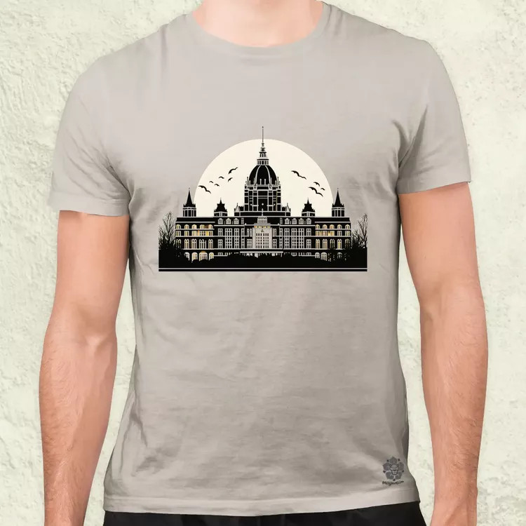 Minimál Budapest Parlament v1 férfi póló