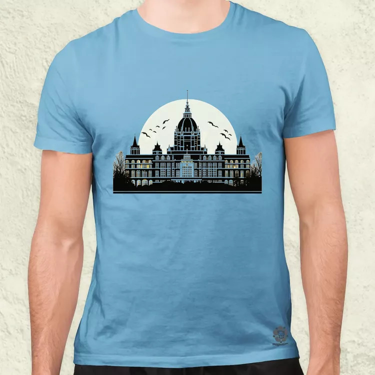 Minimál Budapest Parlament v1 férfi póló