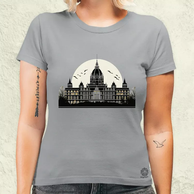 Minimál Budapest Parlament v1 női póló