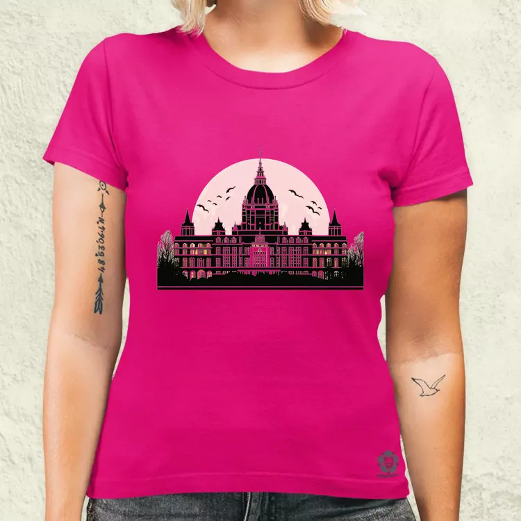 Minimál Budapest Parlament v1 női póló