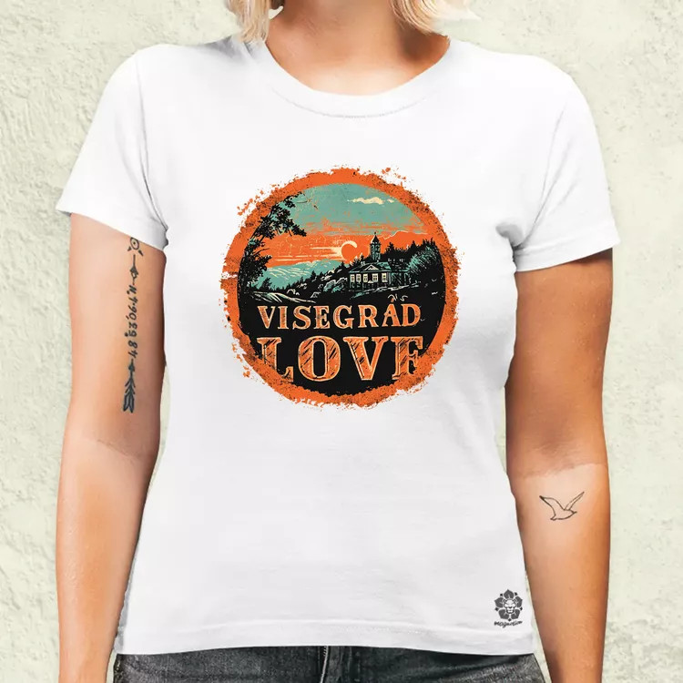 Visegrád LOVE v1 női póló