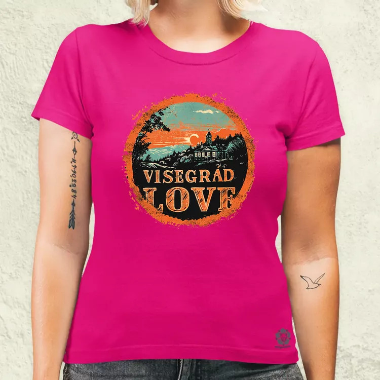 Visegrád LOVE v1 női póló