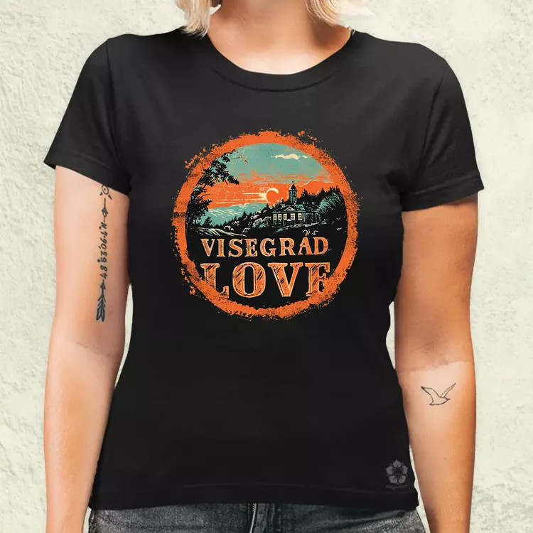 Visegrád LOVE v1 női póló