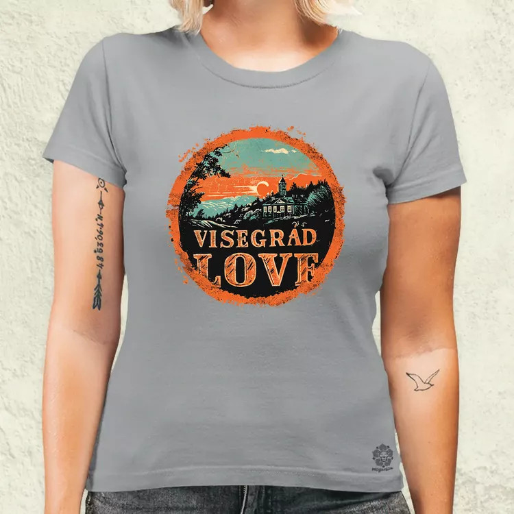 Visegrád LOVE v1 női póló