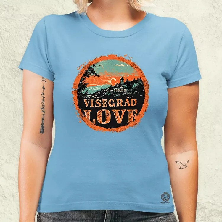 Visegrád LOVE v1 női póló