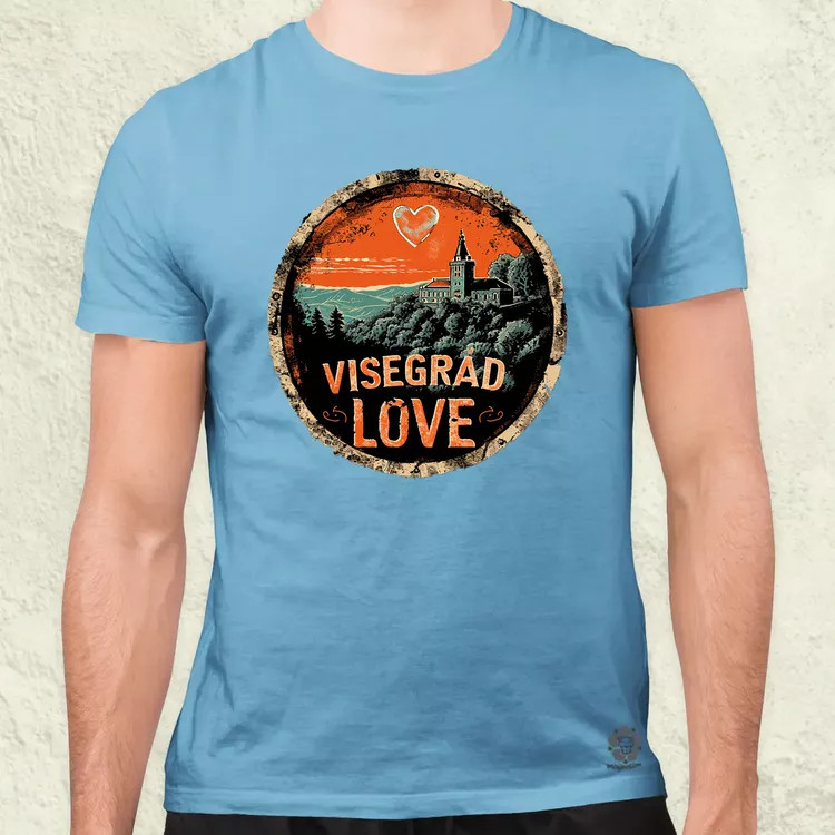 Visegrád LOVE v2 férfi póló