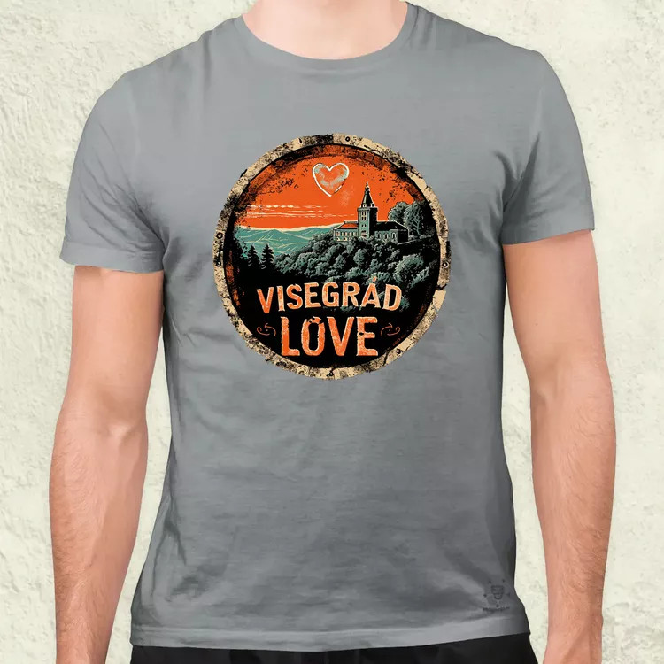 Visegrád LOVE v2 férfi póló