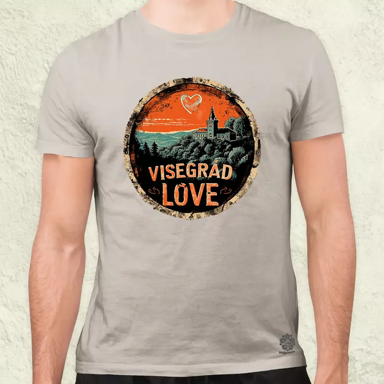 Visegrád LOVE v2 férfi póló