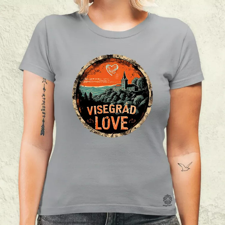 Visegrád LOVE v2 női póló