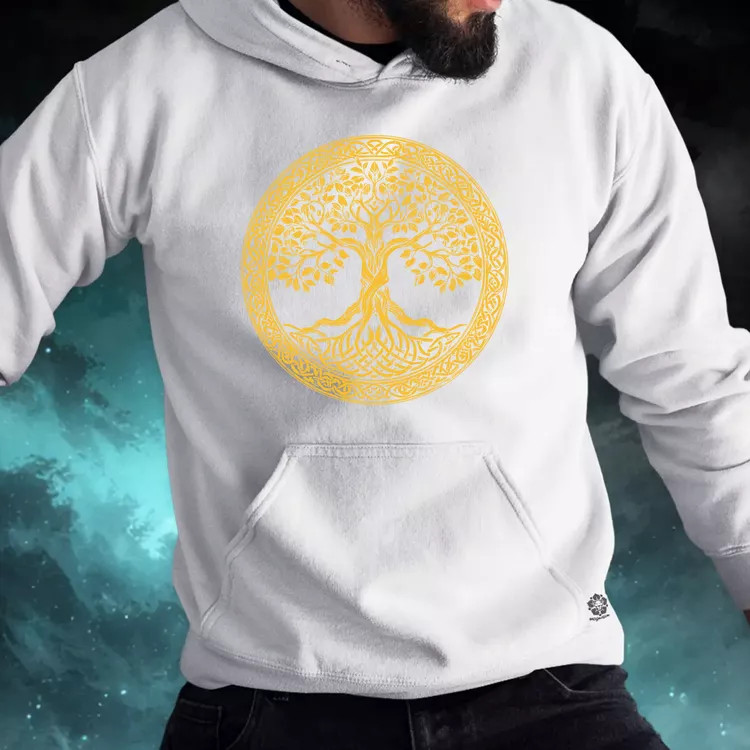 Arany Yggdrasil férfi pulóver
