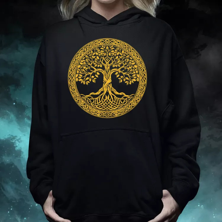 Arany Yggdrasil női pulóver