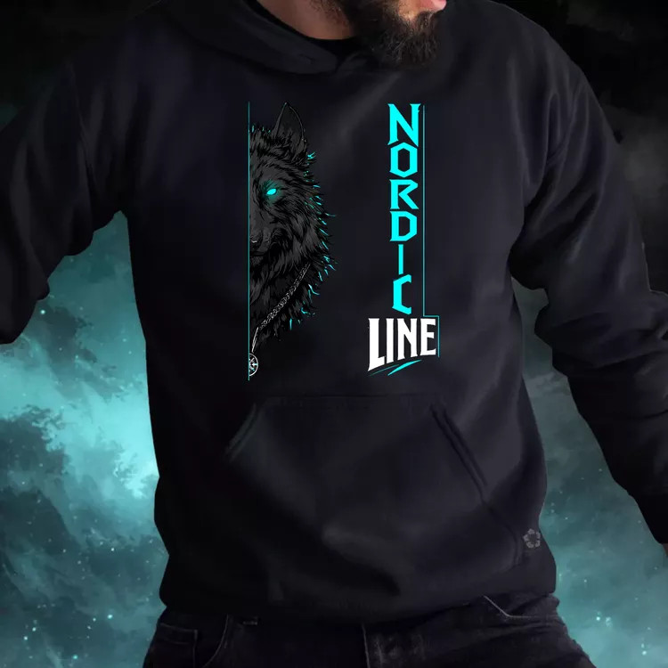 Nordic Line Farkas férfi pulóver