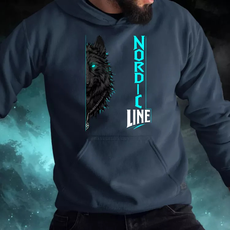 Nordic Line Farkas férfi pulóver