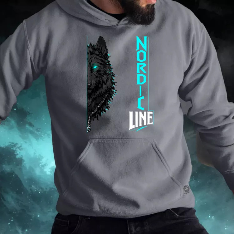 Nordic Line Farkas férfi pulóver