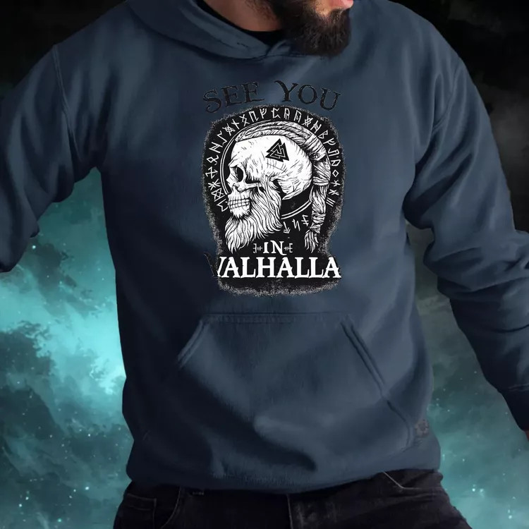 See U in Valhalla férfi pulóver